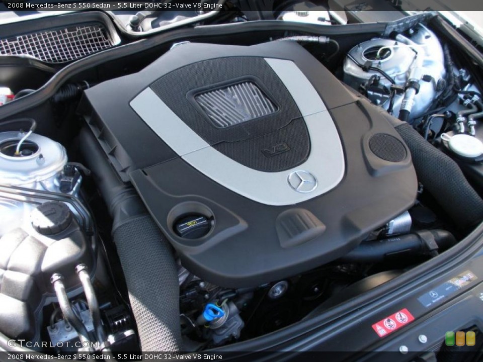 5.5 Liter DOHC 32-Valve V8 Engine for the 2008 Mercedes-Benz S #39079351