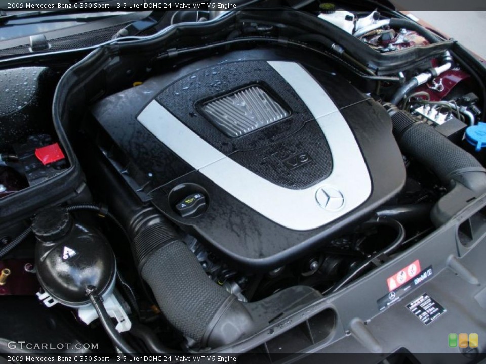 3.5 Liter DOHC 24-Valve VVT V6 Engine for the 2009 Mercedes-Benz C #39080711