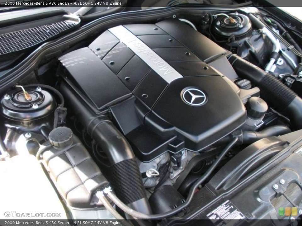 4.3L SOHC 24V V8 Engine for the 2000 Mercedes-Benz S #39081116