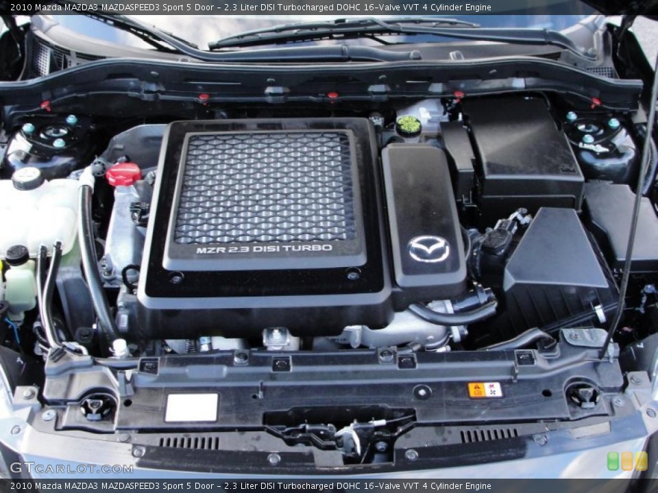 2.3 Liter DISI Turbocharged DOHC 16-Valve VVT 4 Cylinder Engine for the 2010 Mazda MAZDA3 #39084657