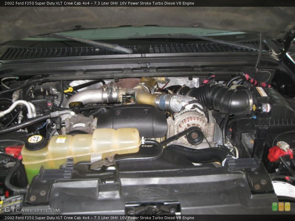 7.3 Liter OHV 16V Power Stroke Turbo Diesel V8 Engine for the 2002 Ford F350 Super Duty #39086137