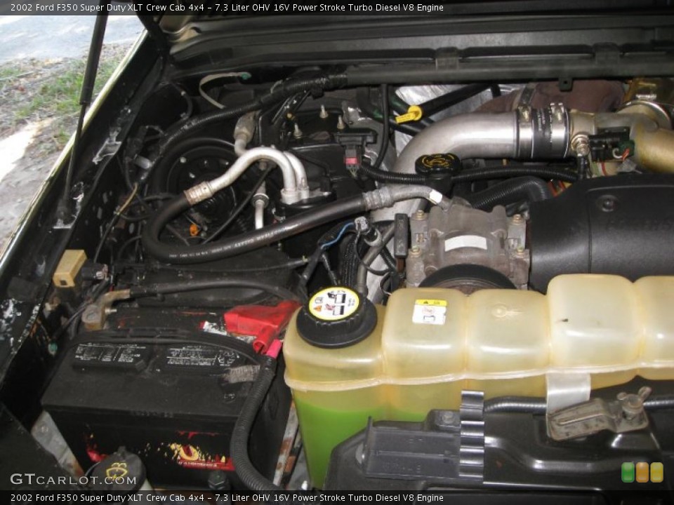 7.3 Liter OHV 16V Power Stroke Turbo Diesel V8 Engine for the 2002 Ford F350 Super Duty #39086153