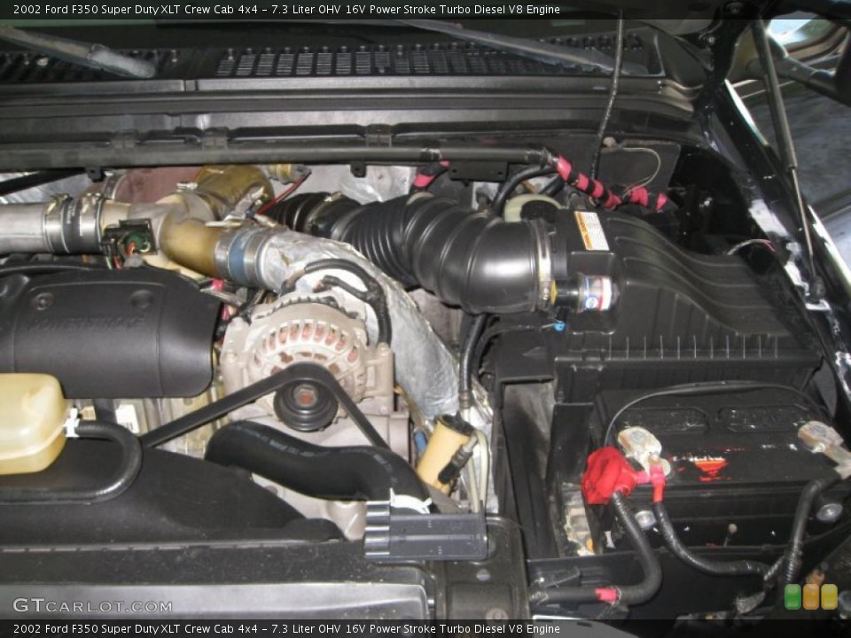 7.3 Liter OHV 16V Power Stroke Turbo Diesel V8 Engine for the 2002 Ford F350 Super Duty #39086169