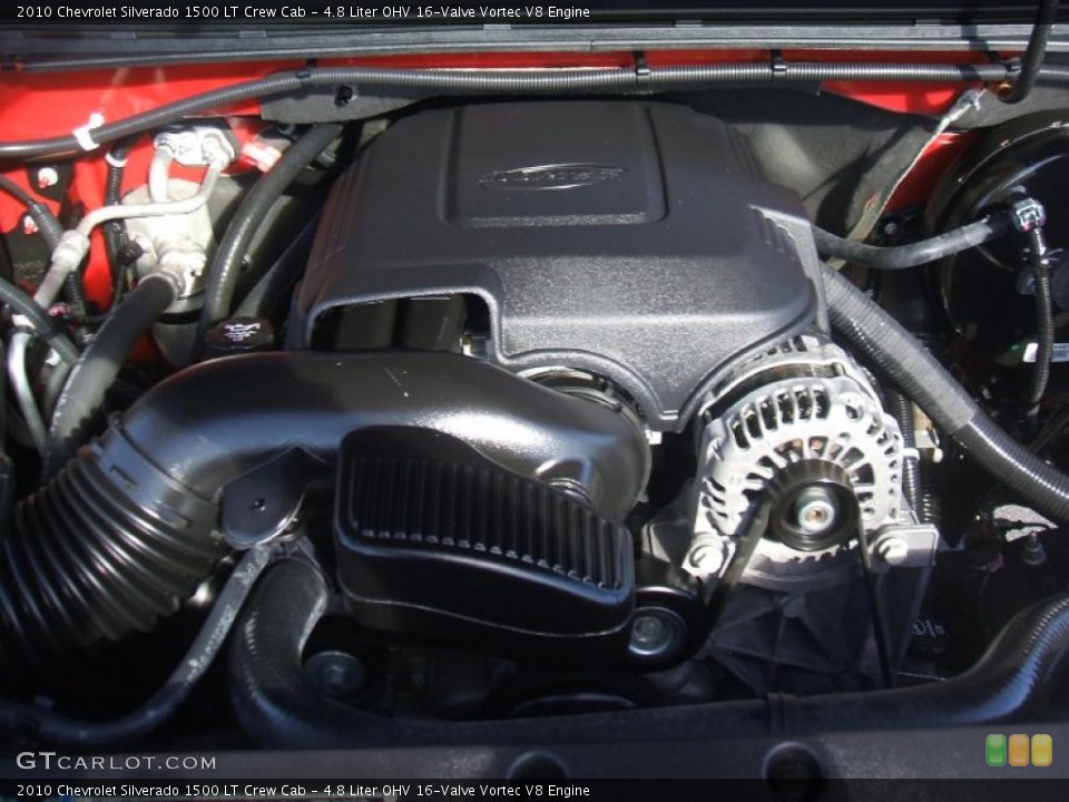 4.8 Liter OHV 16-Valve Vortec V8 Engine for the 2010 Chevrolet Silverado 1500 #39095782