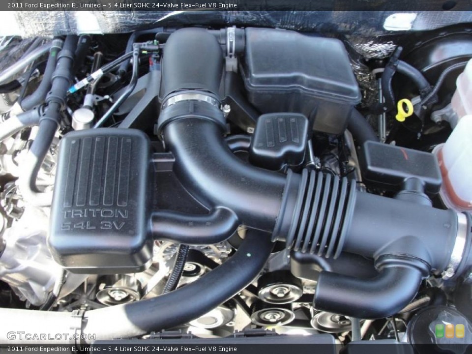 5.4 Liter SOHC 24-Valve Flex-Fuel V8 Engine for the 2011 Ford Expedition #39100733