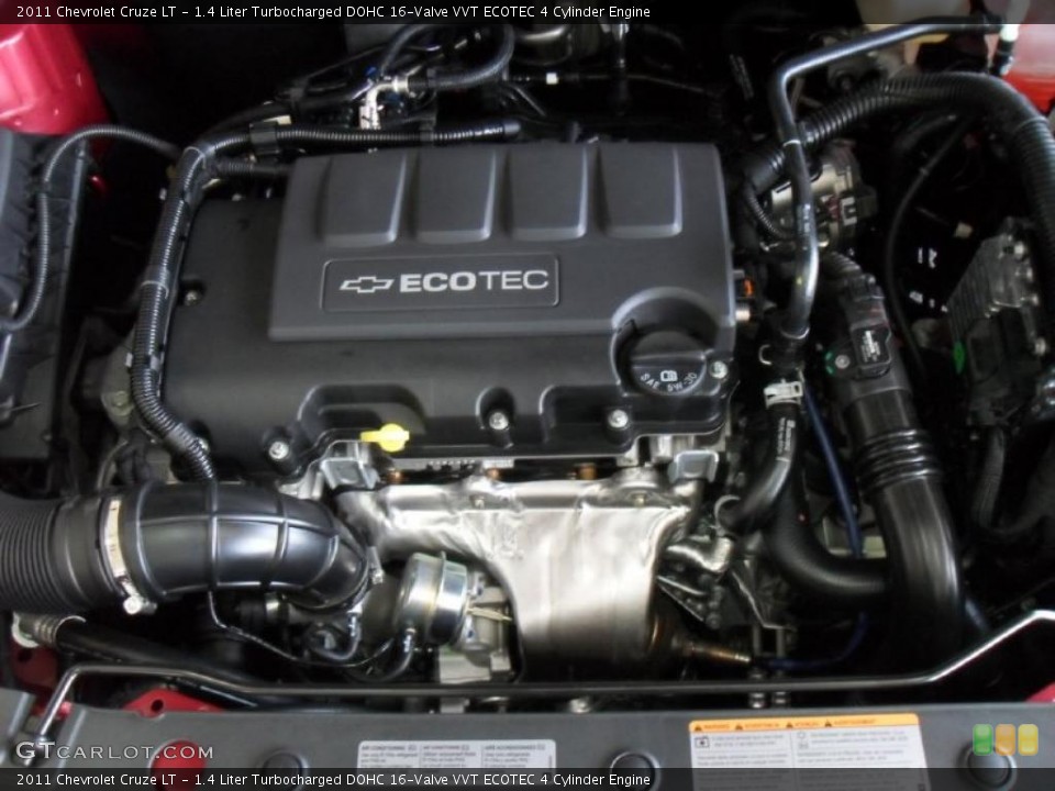 1.4 Liter Turbocharged DOHC 16-Valve VVT ECOTEC 4 Cylinder Engine for the 2011 Chevrolet Cruze #39101510