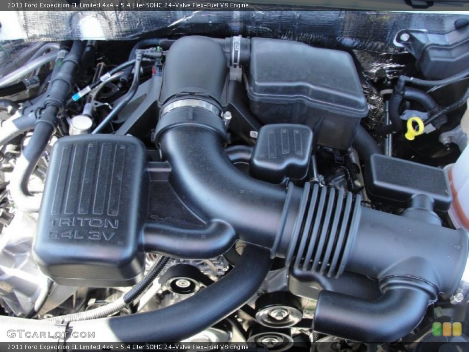 5.4 Liter SOHC 24-Valve Flex-Fuel V8 Engine for the 2011 Ford Expedition #39102154