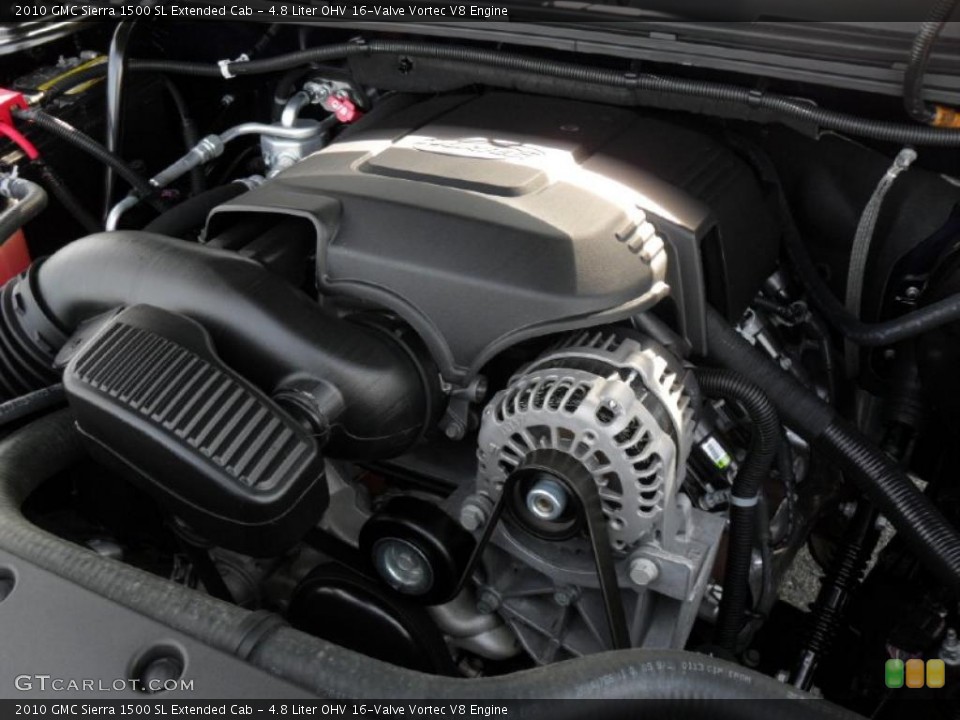 4.8 Liter OHV 16-Valve Vortec V8 Engine for the 2010 GMC Sierra 1500 #39105013