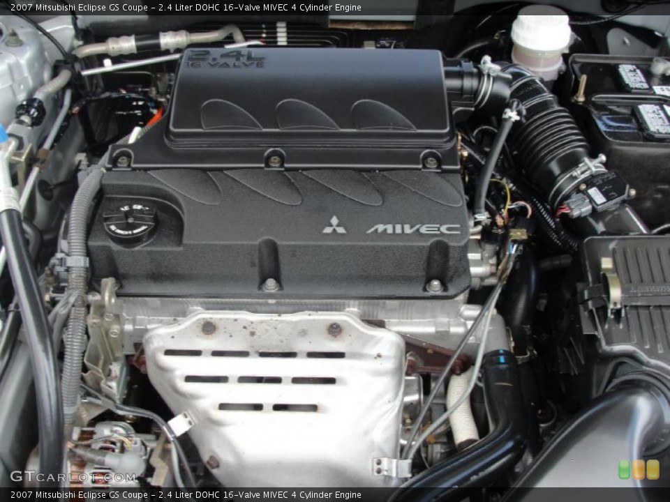2.4 Liter DOHC 16-Valve MIVEC 4 Cylinder Engine for the 2007 Mitsubishi Eclipse #39108525