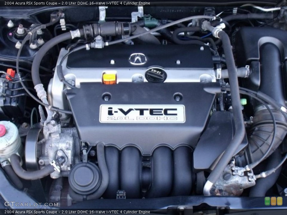 2.0 Liter DOHC 16-Valve i-VTEC 4 Cylinder Engine for the 2004 Acura RSX #39109977