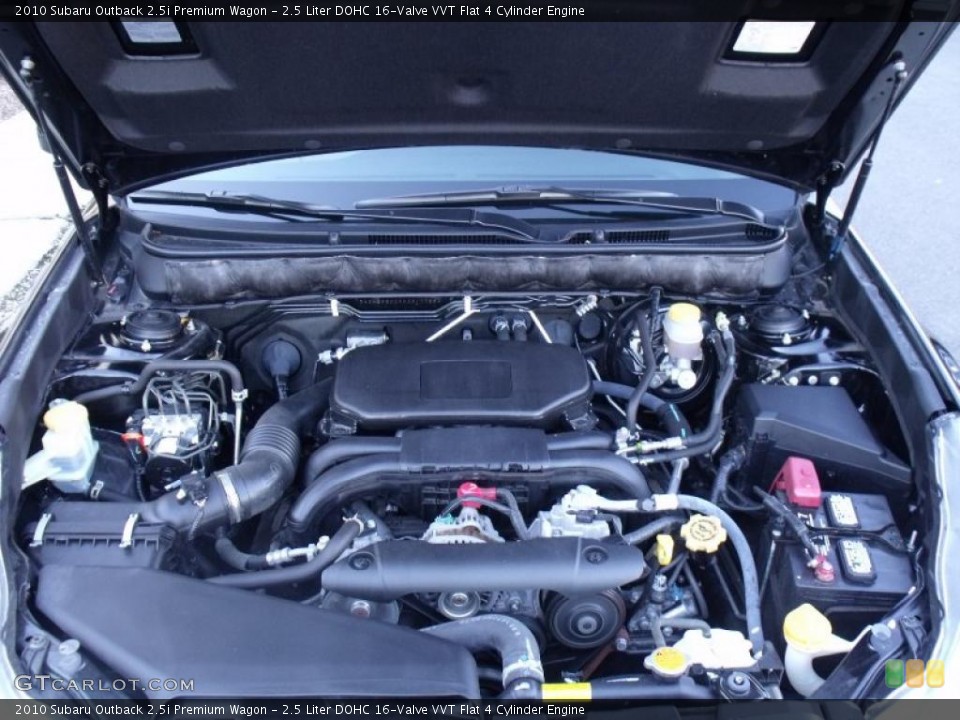 2.5 Liter DOHC 16-Valve VVT Flat 4 Cylinder Engine for the 2010 Subaru Outback #39110281