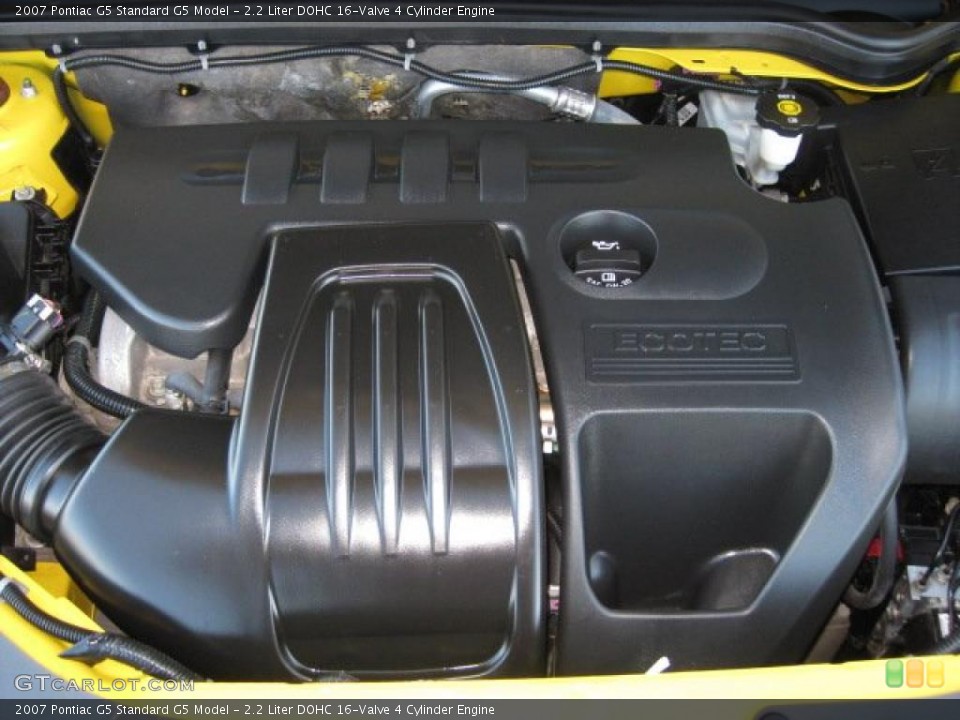 2.2 Liter DOHC 16-Valve 4 Cylinder Engine for the 2007 Pontiac G5 #39121168