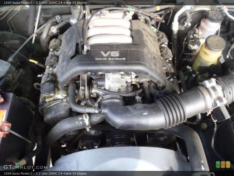 3.2 Liter DOHC 24-Valve V6 Engine for the 1999 Isuzu Rodeo #39124575