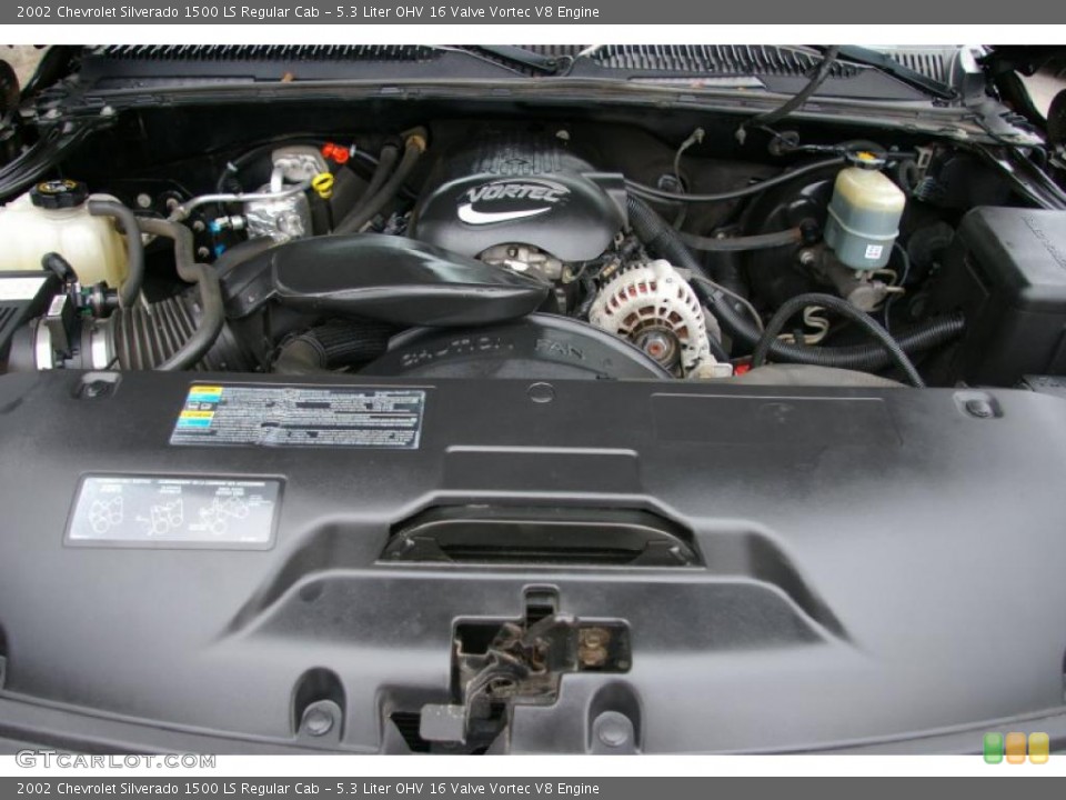 5.3 Liter OHV 16 Valve Vortec V8 Engine for the 2002 Chevrolet Silverado 1500 #39130975