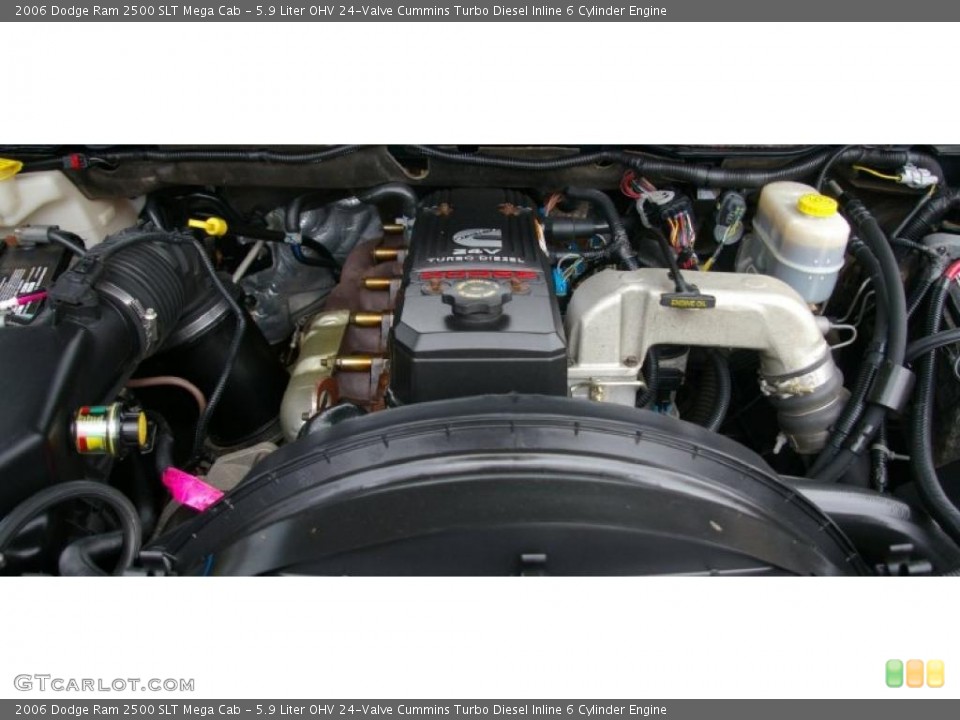 5.9 Liter OHV 24-Valve Cummins Turbo Diesel Inline 6 Cylinder Engine for the 2006 Dodge Ram 2500 #39132043