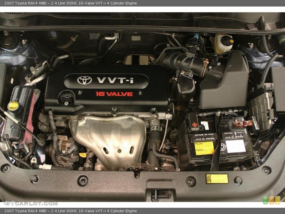 2.4 Liter DOHC 16-Valve VVT-i 4 Cylinder Engine for the 2007 Toyota RAV4 #39132520