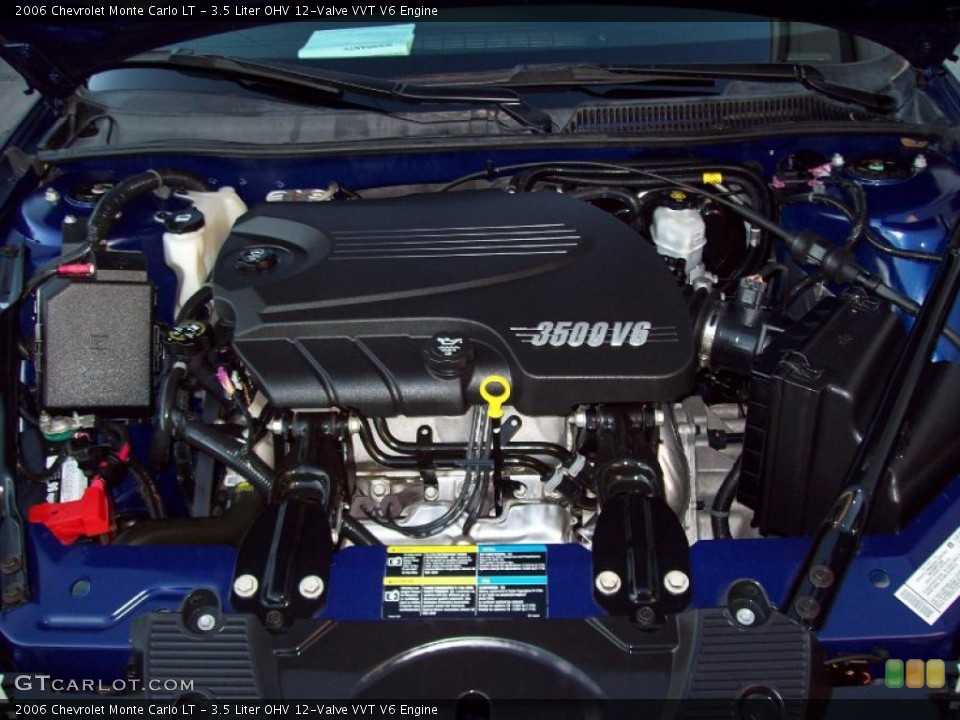 3.5 Liter OHV 12-Valve VVT V6 Engine for the 2006 Chevrolet Monte Carlo #39133551