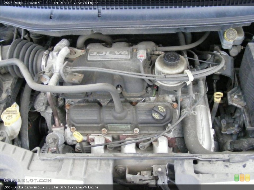 3.3 Liter OHV 12-Valve V6 Engine for the 2007 Dodge Caravan #39140522
