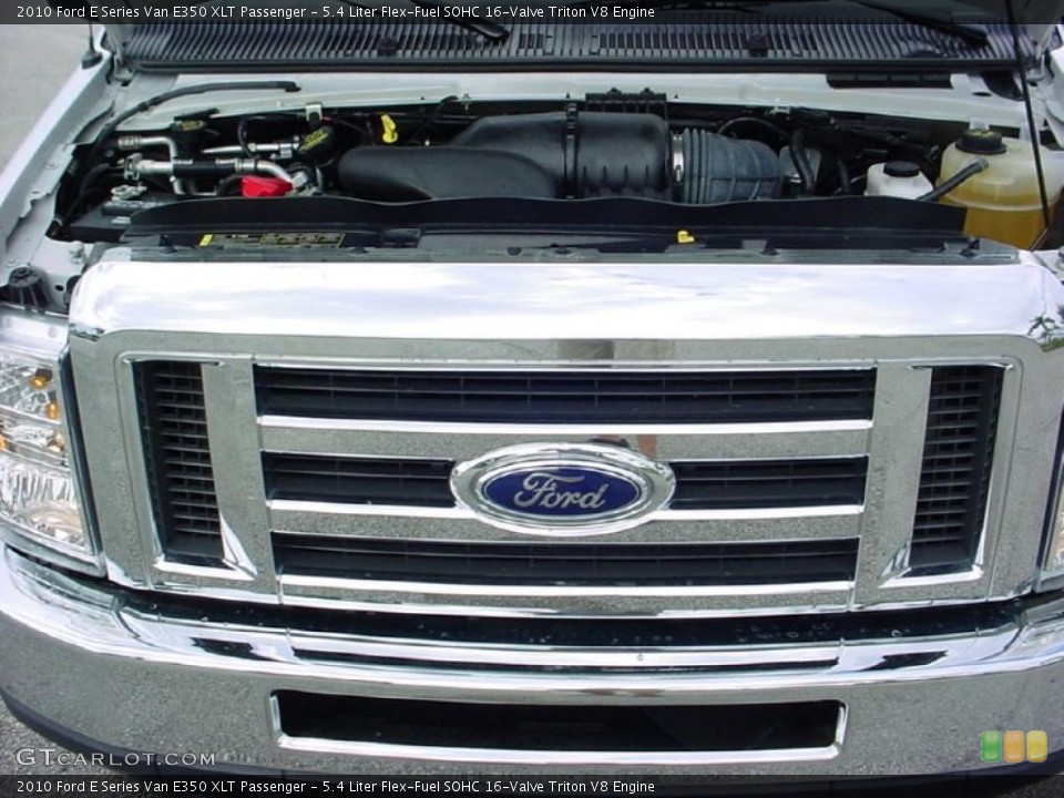 5.4 Liter Flex-Fuel SOHC 16-Valve Triton V8 Engine for the 2010 Ford E Series Van #39143354