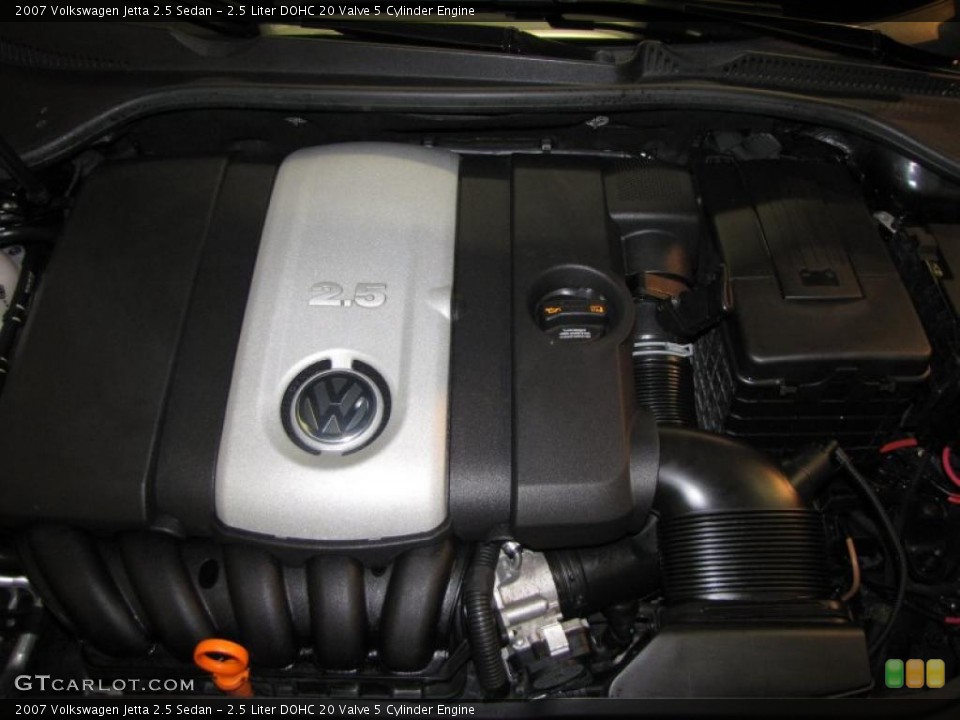 2.5 Liter DOHC 20 Valve 5 Cylinder Engine for the 2007 Volkswagen Jetta #39144038