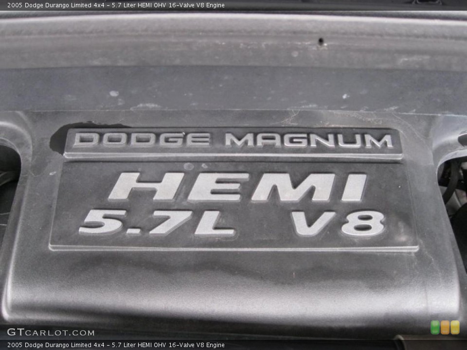 5.7 Liter HEMI OHV 16-Valve V8 Engine for the 2005 Dodge Durango #39144054