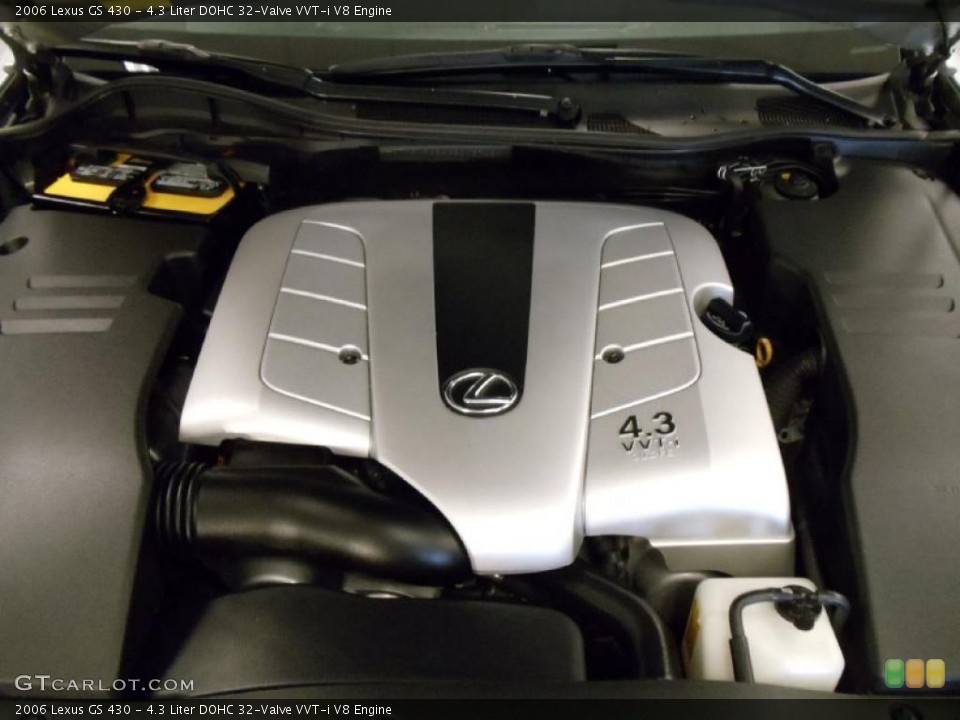 4.3 Liter DOHC 32-Valve VVT-i V8 Engine for the 2006 Lexus GS #39146398