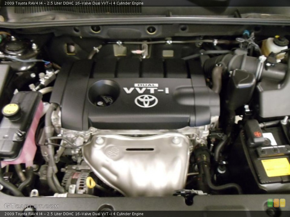 2.5 Liter DOHC 16-Valve Dual VVT-i 4 Cylinder Engine for the 2009 Toyota RAV4 #39147030