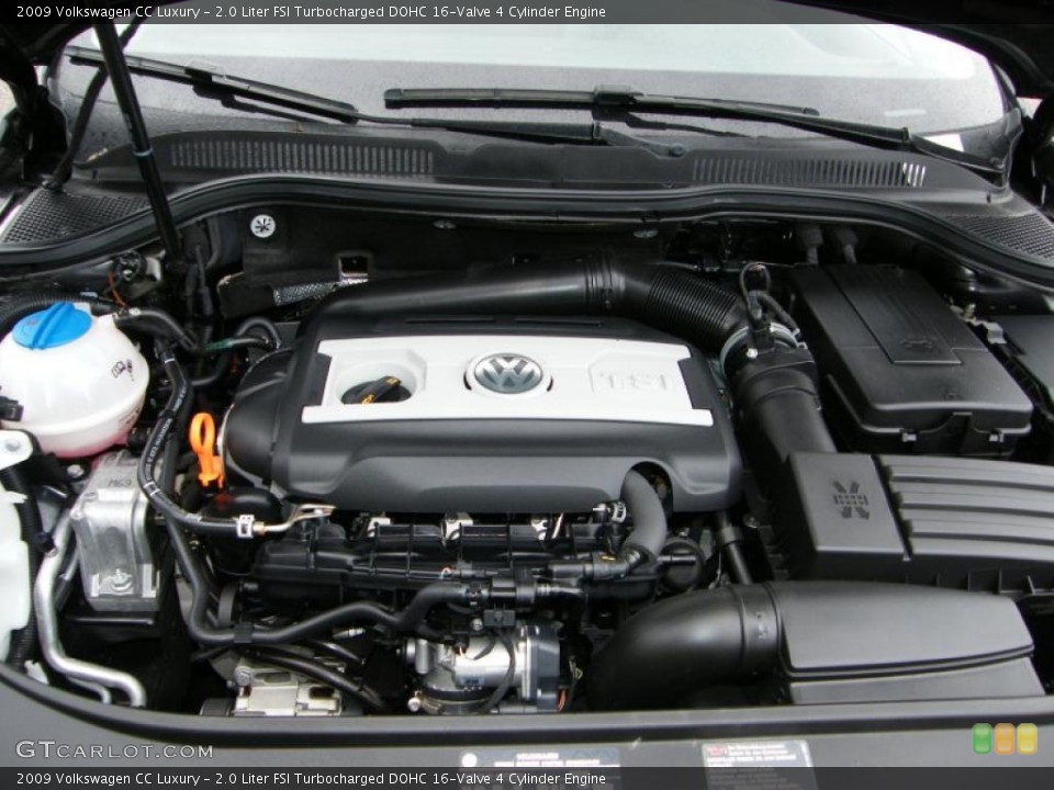 2.0 Liter FSI Turbocharged DOHC 16-Valve 4 Cylinder Engine for the 2009 Volkswagen CC #39147174