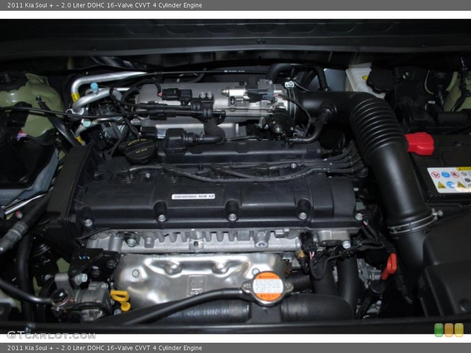 2.0 Liter DOHC 16-Valve CVVT 4 Cylinder Engine for the 2011 Kia Soul #39147754