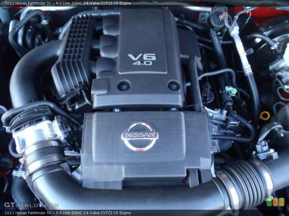 4.0 Liter DOHC 24-Valve CVTCS V6 Engine for the 2011 Nissan Pathfinder #39150369