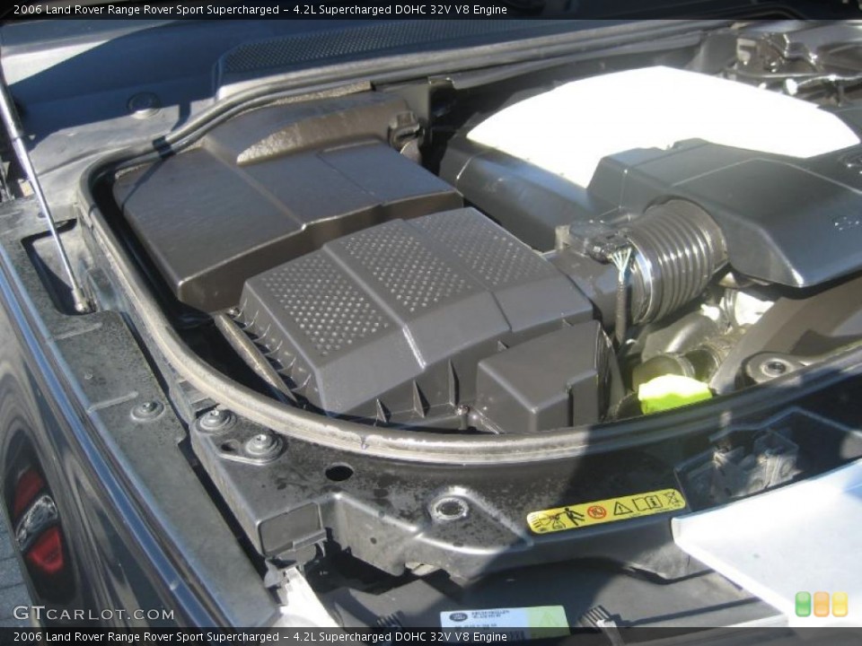 4.2L Supercharged DOHC 32V V8 Engine for the 2006 Land Rover Range Rover Sport #39150413