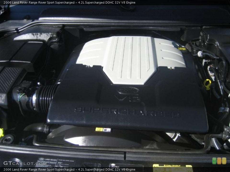 4.2L Supercharged DOHC 32V V8 Engine for the 2006 Land Rover Range Rover Sport #39150429