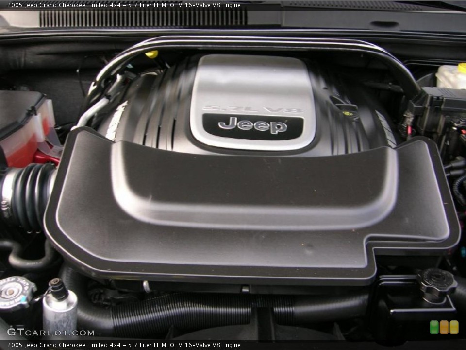 5.7 Liter HEMI OHV 16-Valve V8 Engine for the 2005 Jeep Grand Cherokee #39150805