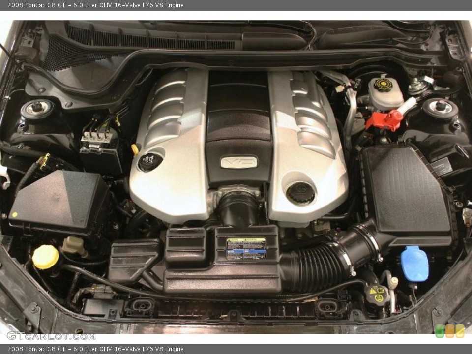 6.0 Liter OHV 16-Valve L76 V8 Engine for the 2008 Pontiac G8 #39160710