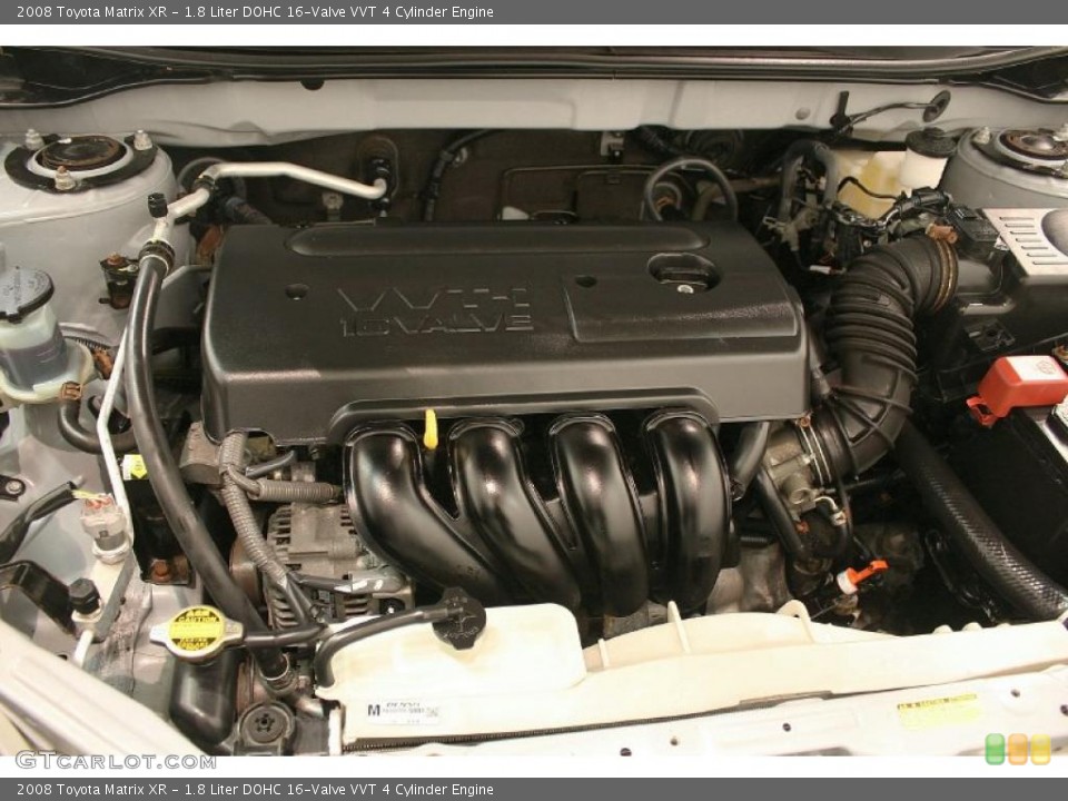 1.8 Liter DOHC 16-Valve VVT 4 Cylinder 2008 Toyota Matrix Engine