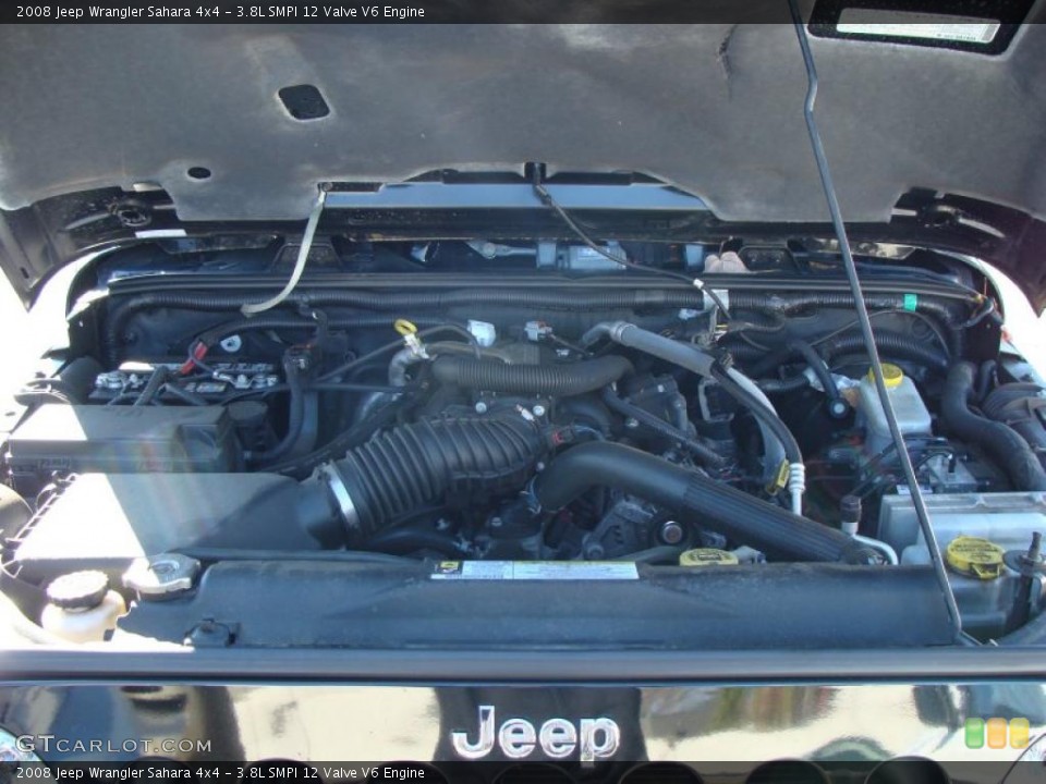 3.8L SMPI 12 Valve V6 Engine for the 2008 Jeep Wrangler #39162286