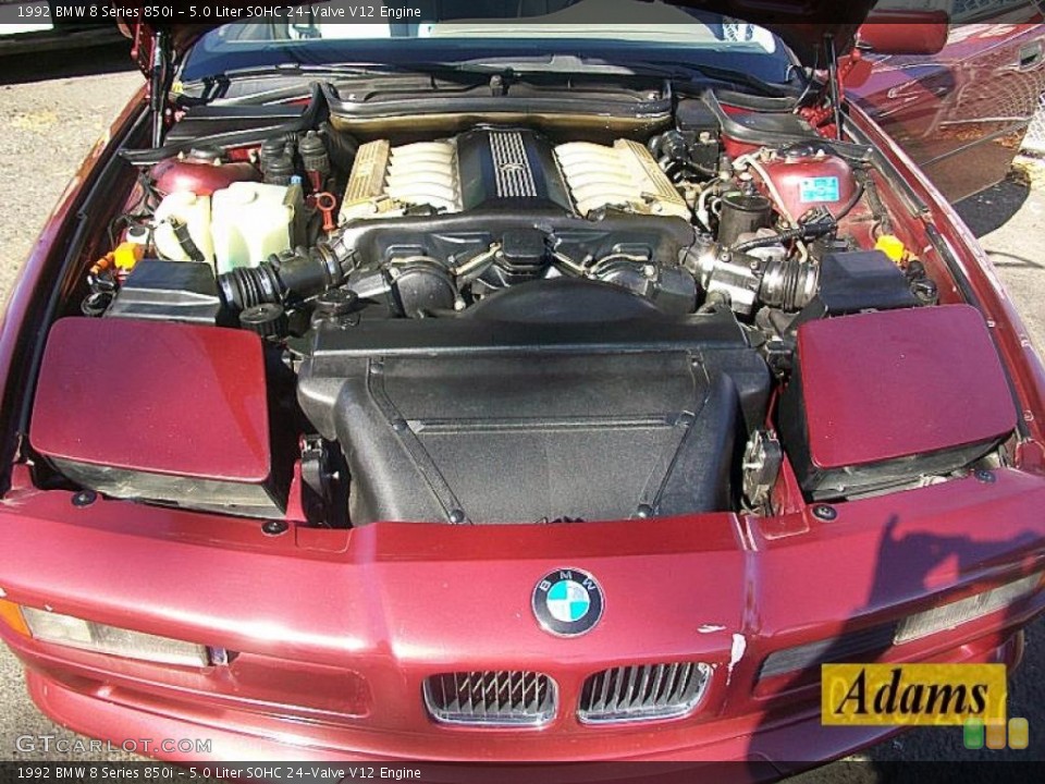 5.0 Liter SOHC 24-Valve V12 Engine for the 1992 BMW 8 Series #39163710