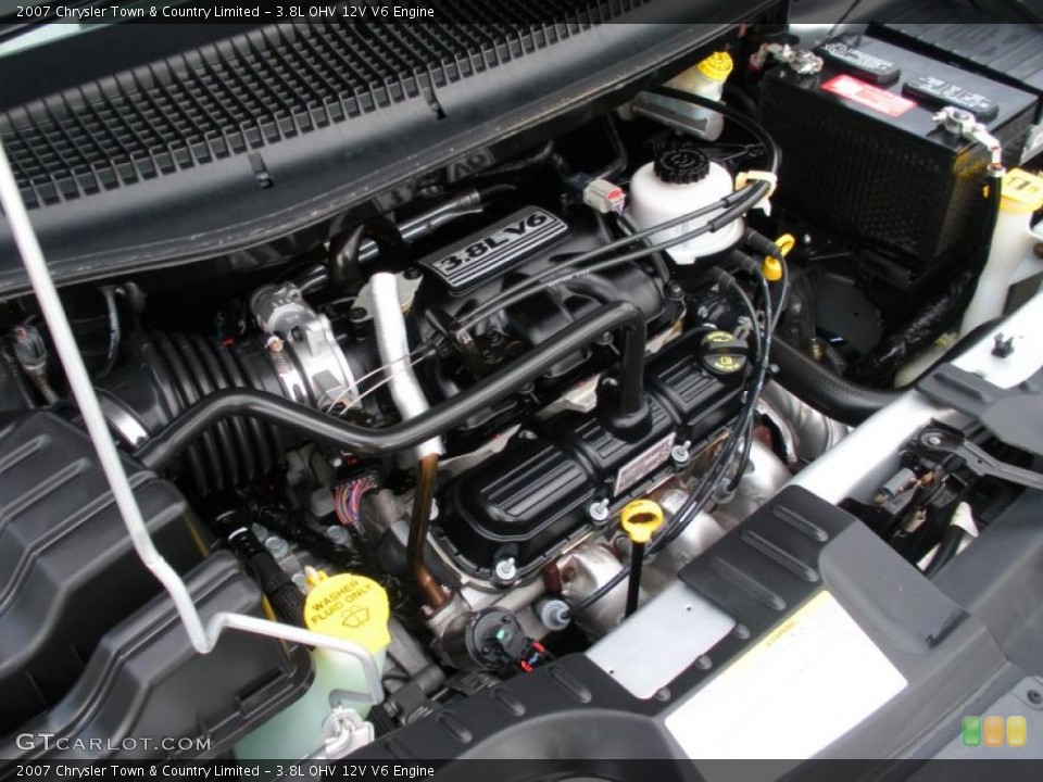 3.8L OHV 12V V6 Engine for the 2007 Chrysler Town & Country #39167242