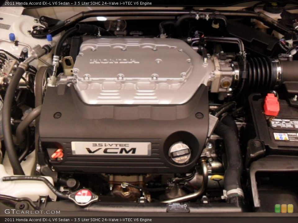 3.5 Liter SOHC 24-Valve i-VTEC V6 Engine for the 2011 Honda Accord #39173230