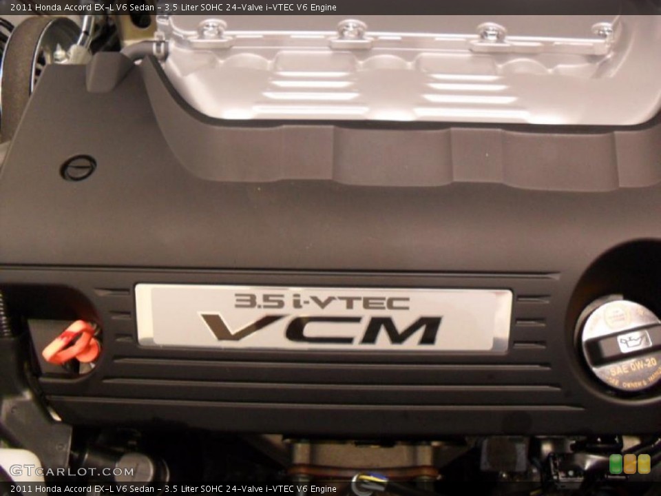 3.5 Liter SOHC 24-Valve i-VTEC V6 Engine for the 2011 Honda Accord #39173242