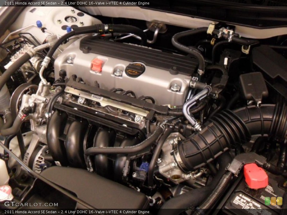 2.4 Liter DOHC 16-Valve i-VTEC 4 Cylinder Engine for the 2011 Honda Accord #39174614