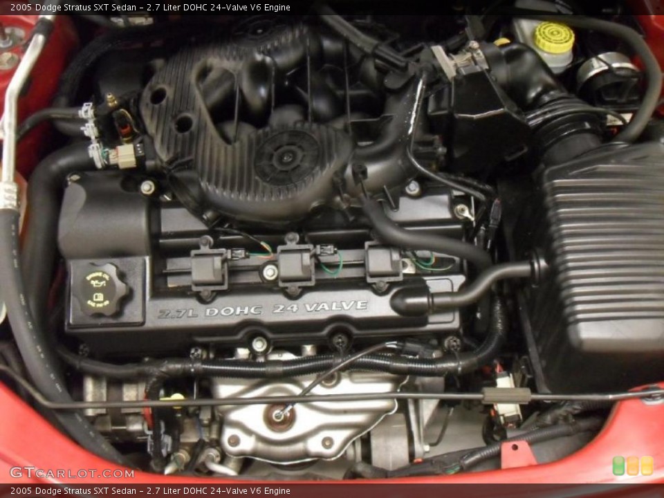 2.7 Liter DOHC 24-Valve V6 Engine for the 2005 Dodge Stratus #39177047