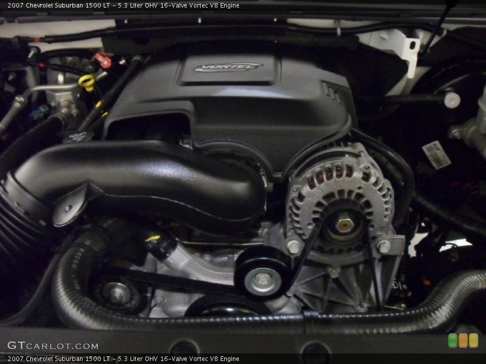 5.3 Liter OHV 16-Valve Vortec V8 Engine for the 2007 Chevrolet Suburban #39177539