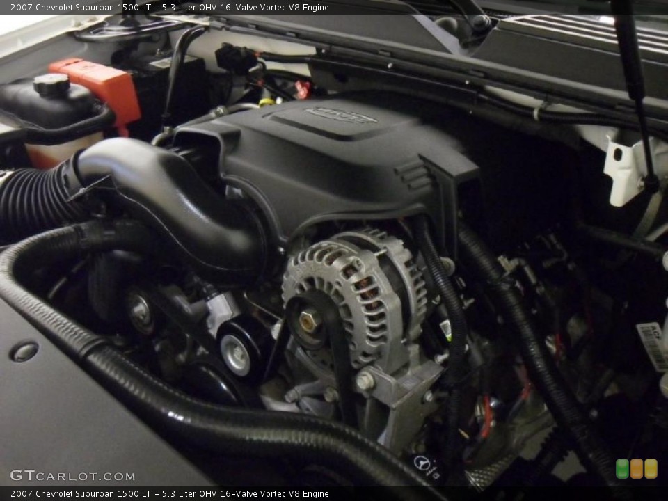 5.3 Liter OHV 16-Valve Vortec V8 Engine for the 2007 Chevrolet Suburban #39177555