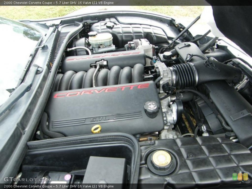 5.7 Liter OHV 16 Valve LS1 V8 Engine for the 2000 Chevrolet Corvette #39180095