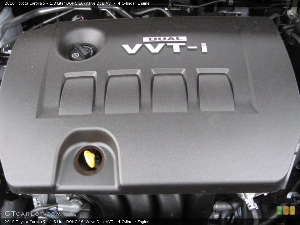 1.8 Liter DOHC 16-Valve Dual VVT-i 4 Cylinder Engine for the 2010 Toyota Corolla #39180667