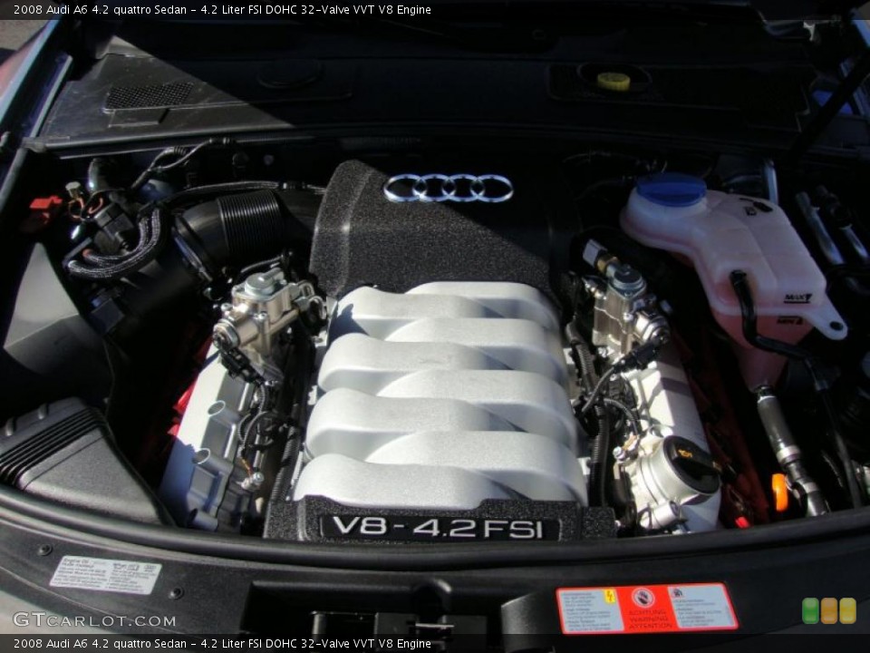 4.2 Liter FSI DOHC 32-Valve VVT V8 Engine for the 2008 Audi A6 #39181039