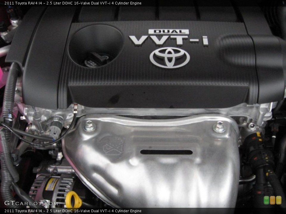2.5 Liter DOHC 16-Valve Dual VVT-i 4 Cylinder Engine for the 2011 Toyota RAV4 #39181655