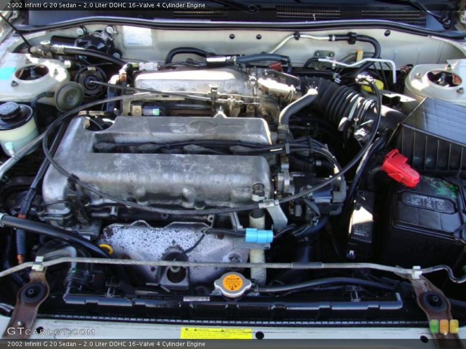 2.0 Liter DOHC 16-Valve 4 Cylinder Engine for the 2002 Infiniti G #39183175