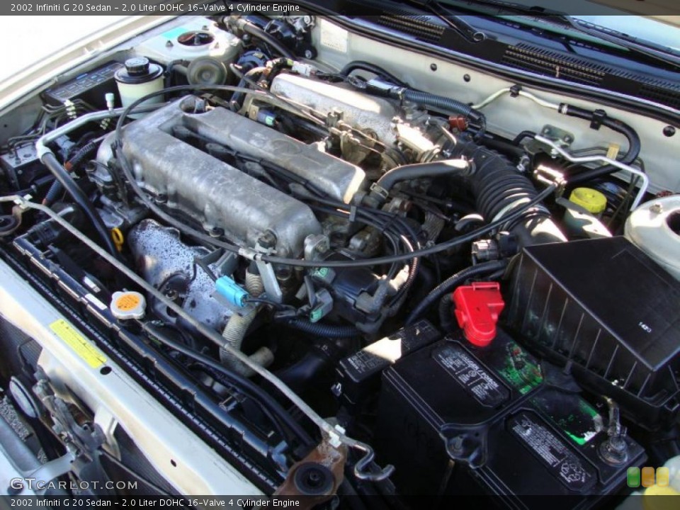 2.0 Liter DOHC 16-Valve 4 Cylinder Engine for the 2002 Infiniti G #39183191